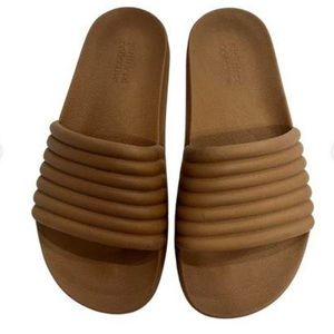 GIRLFRIEND COLLECTIVE - Unisex Slide Sandals - Brown - Size Women’s 10